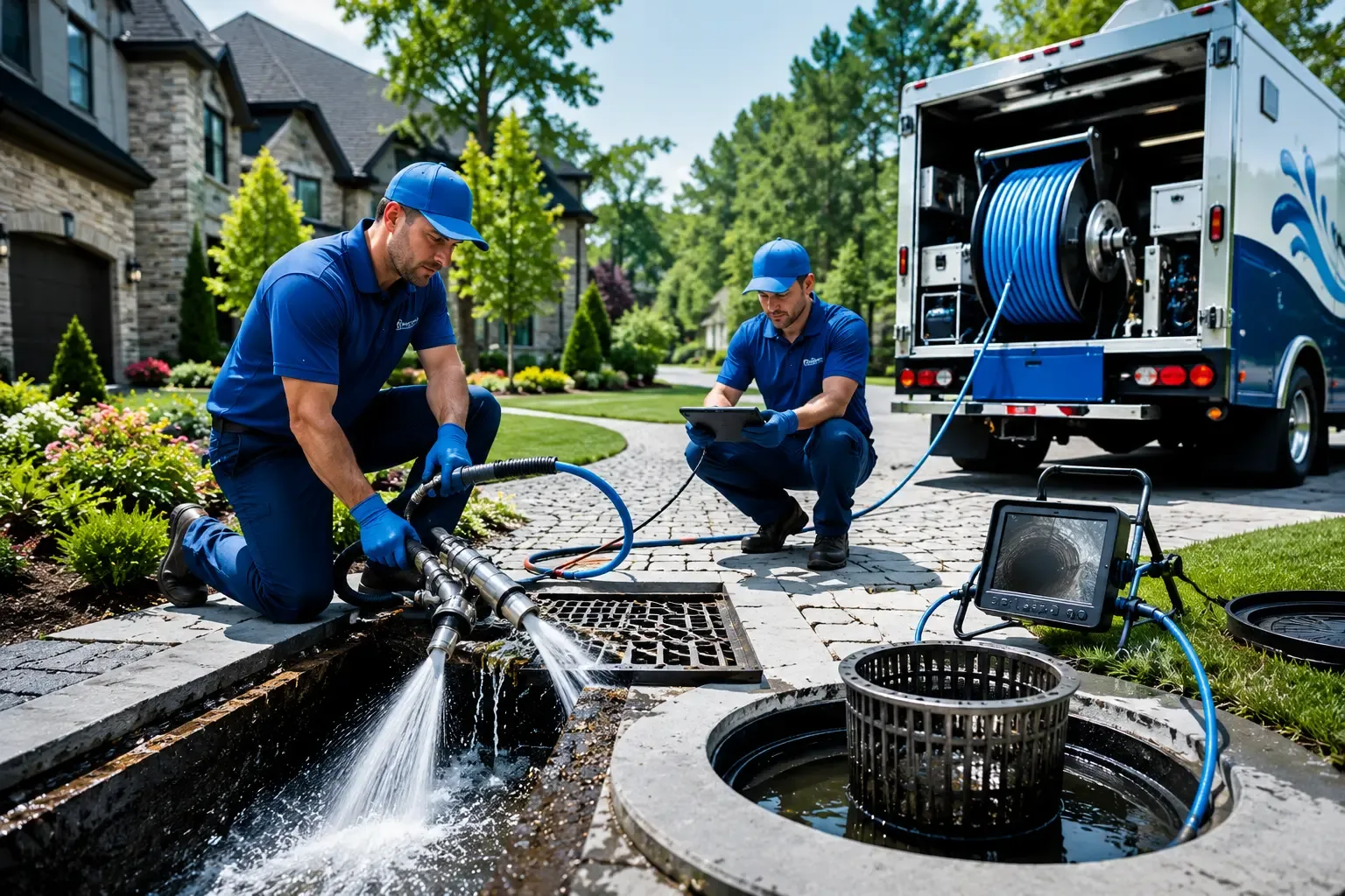 Local outdoor drain cleaning professionals in Eton, GA